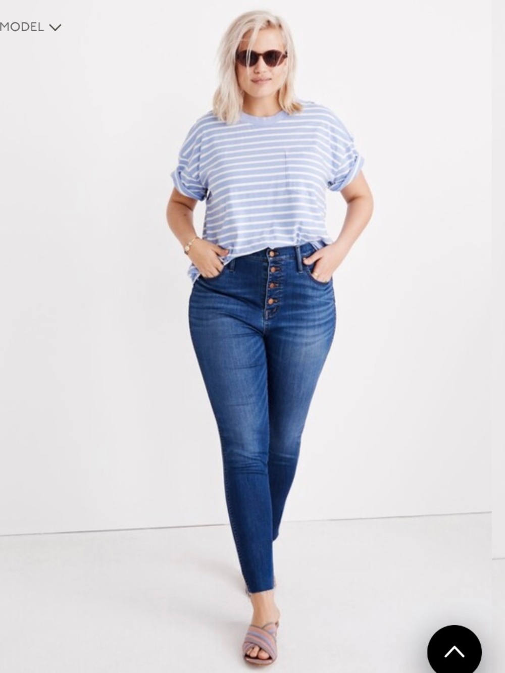 Madewell 10” Skinny Crop Jeans